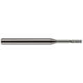 Harvey Tool Miniature End Mill - 4 Flute - Square, 0.2500" (1/4), Finish - Machining: Uncoated 972316